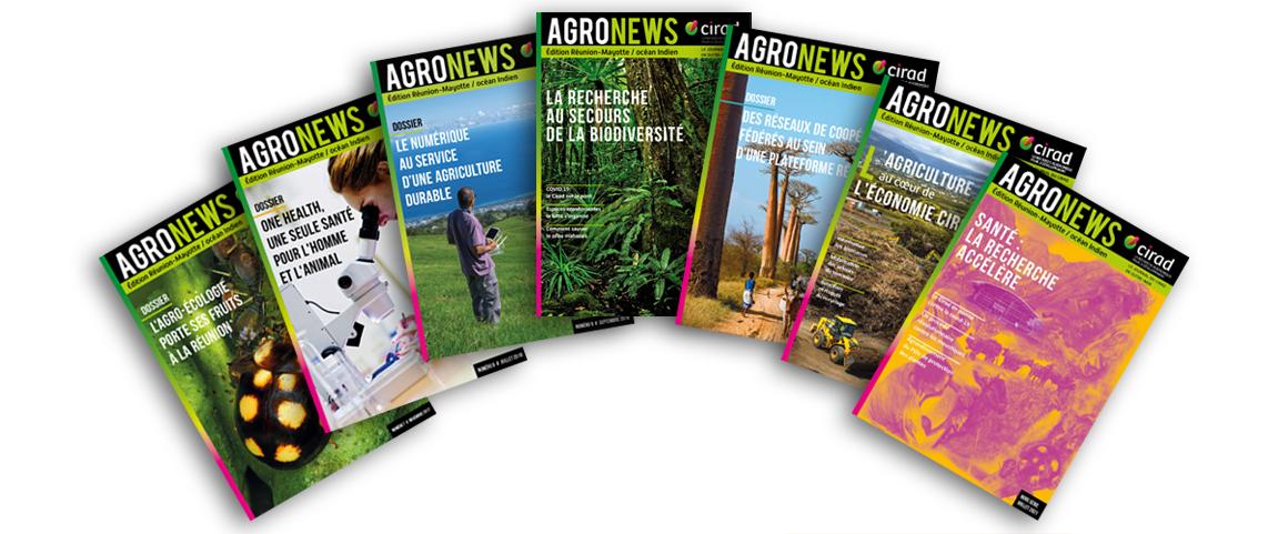 Agronews, journal du Cirad à La Réunion-Mayotte